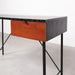 Zwart Bureau met lade Philip Zwart Walnoot interieur