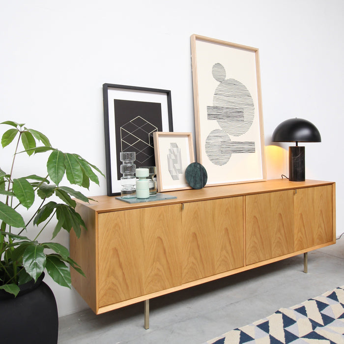 zwarte Mia Tafellamp voor Living