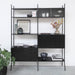 Zwarte Grote Wandkast Furnified 186x230cm alt