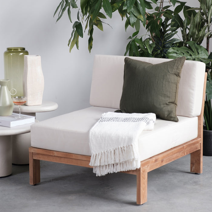 morris lounge voor buiten teak hout
