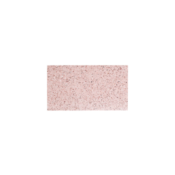 Plan vasque Marcel en terrazzo rose 80 cm